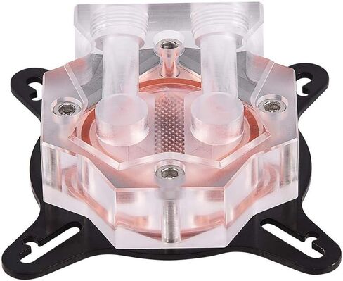 GPU Liquid Cooler,Computer GPU Universal Water Cooling Block Waterblock 40mm Copper Base,Processed with Anti-Oxidization Technology,Perfectly Fit The GPU,Carry Away More Heat from GPU Quickly in Saudi Arabia