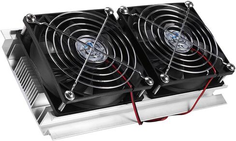 وحدة تبريد محمولة 12 فولت 10 امبير 120 واط، مجموعة قطع تبريد شبه موصلة، جهاز تبريد هواء بلتير حراري مع رقاقة 12706 لتبريد سرير الحيوانات الاليفة والمبرد والمساحات الصغيرة in Kuwait