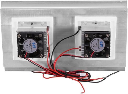 وحدة تبريد محمولة 12 فولت 10 امبير 120 واط، مجموعة قطع تبريد شبه موصلة، جهاز تبريد هواء بلتير حراري مع رقاقة 12706 لتبريد سرير الحيوانات الاليفة والمبرد والمساحات الصغيرة in Kuwait