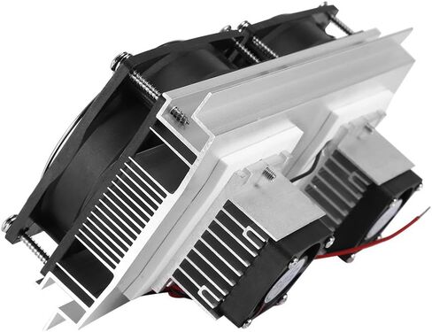 وحدة تبريد محمولة 12 فولت 10 امبير 120 واط، مجموعة قطع تبريد شبه موصلة، جهاز تبريد هواء بلتير حراري مع رقاقة 12706 لتبريد سرير الحيوانات الاليفة والمبرد والمساحات الصغيرة in Kuwait