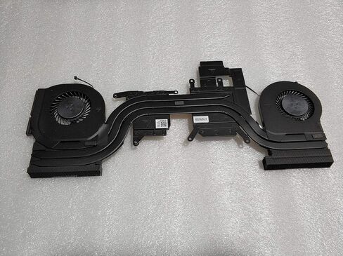 بديل جديد لـ Dell Alienware ALW13E M13X 13 R3 P81G غرفة تبريد مزدوجة المروحة 5H8Y5 05H8Y5 AT1Q7003SS0 /9NNY1 09NNY1 in Saudi Arabia