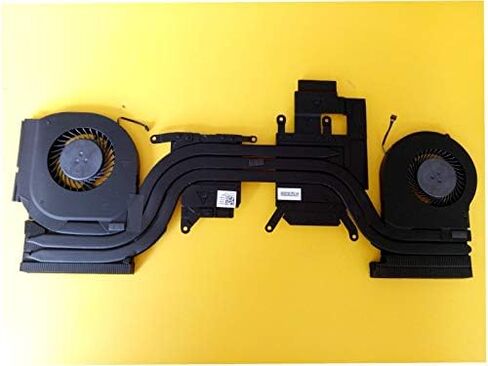 بديل جديد لـ Dell Alienware ALW13E M13X 13 R3 P81G غرفة تبريد مزدوجة المروحة 5H8Y5 05H8Y5 AT1Q7003SS0 /9NNY1 09NNY1 in Saudi Arabia