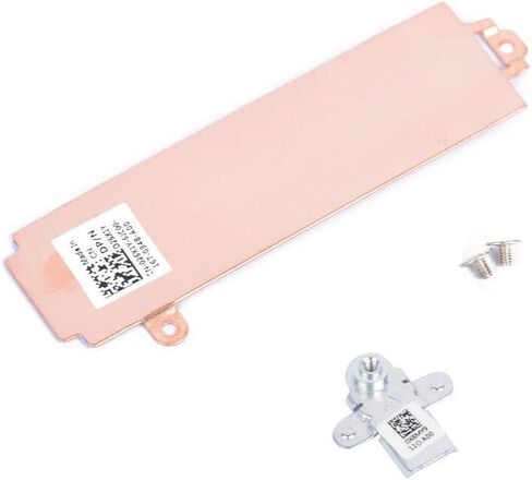 Fleshy Leaf M.2 2280 SSD Heatsink Thermal Shield 26X1Y 026X1Y w/دعم قوس X8MY9 0X8MY9 استبدال لأجهزة الكمبيوتر المحمول Dell G15 5510 5511 5515 5525 in Saudi Arabia