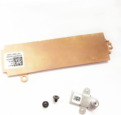 Fleshy Leaf M.2 2280 SSD Heatsink Thermal Shield 26X1Y 026X1Y w/دعم قوس X8MY9 0X8MY9 استبدال لأجهزة الكمبيوتر المحمول Dell G15 5510 5511 5515 5525 in Saudi Arabia