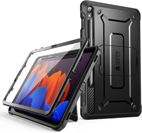 حافظة سلسلة SUPCASE Unicorn Beetle Pro مصممة لجهاز Samsung Galaxy Tab S9 FE مقاس 10.9 بوصة (إصدار 2023)، مع واقي شاشة مدمج وحامل قلم S حافظة متينة شديدة التحمل لكامل الجسم (أسود) in Saudi Arabia