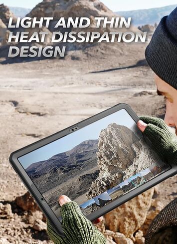 حافظة سلسلة SUPCASE Unicorn Beetle Pro مصممة لجهاز Samsung Galaxy Tab S9 FE مقاس 10.9 بوصة (إصدار 2023)، مع واقي شاشة مدمج وحامل قلم S حافظة متينة شديدة التحمل لكامل الجسم (أسود) in Saudi Arabia