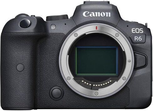 كاميرا Canon EOS R6 الرقمية بدون مرآة (الهيكل فقط) 4082C002 + عدسة Canon RF مقاس 24-70 مم + بطاقة ذاكرة 2 × 64 جيجابايت + حقيبة + برنامج Corel + 3 بطاريات LPE6 × + شاحن خارجي + قارئ بطاقات + المزيد (متجددة) in Saudi Arabia