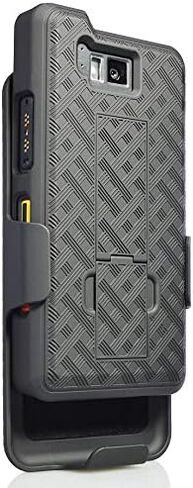سلسلة Nakedcellphone Combo المتوافقة مع حافظة هاتف Sonim XP8، غطاء صلب بمسند مع مشبك حزام [دوار/سقاطة] لجهاز XP8800 - وردي ذهبي وردي in Kuwait