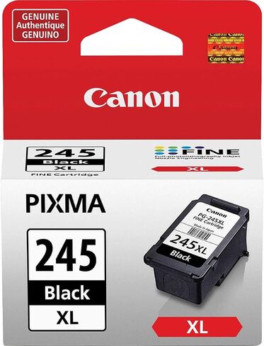 كانون خرطوشة حبر سوداء عالية السعة PG-245 XL لطابعات بيكسما ام جي - 12 مل - عبوة من قطعتين in Saudi Arabia