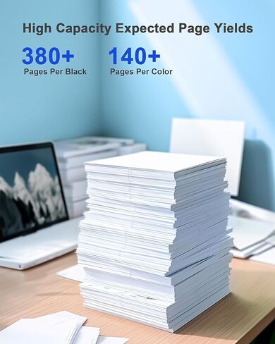 استبدال خرطوشة الحبر المعاد تصنيعها E-Z Ink Pro 232XL لطابعة Epson 232 XL 232XL 232 لطابعة Epson Expression Home XP-4200 XP-4205 Workforce WF-2930 WF-2950 (4 عبوات باللون الأسود والسماوي والأرجواني والأصفر) in Kuwait