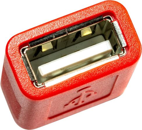 ان تي دبليو محول USB للشحن الامن، احمر، صغير (NUSB-KDL5-RD) in Kuwait