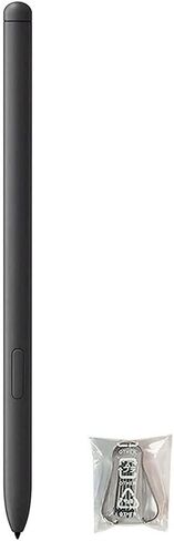 بديل قلم BSDTECH Galaxy Tab S8 S لجهاز Samsung Galaxy S8/S8 Plus/S8 Ultra (EJ-PT870BJEGUJ) قلم اللمس (بدون بلوتوث) + نصائح (أسود) in Kuwait