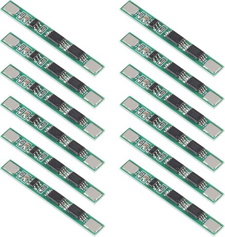 ACEIRMC 12 قطعة 1S 3.7V 4A 18650 شاحن PCB BMS لوح حماية لخلية بطارية ليثيوم أيون in Kuwait