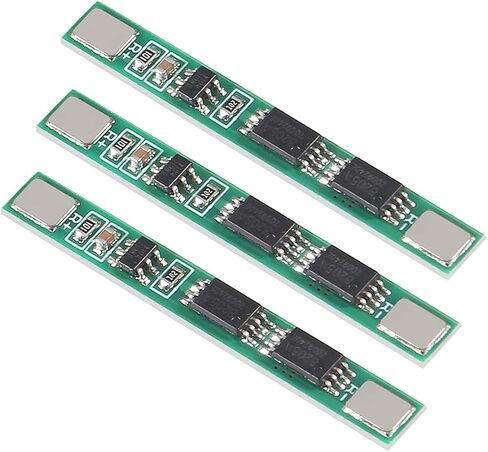 ACEIRMC 12 قطعة 1S 3.7V 4A 18650 شاحن PCB BMS لوح حماية لخلية بطارية ليثيوم أيون in Kuwait