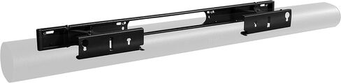 حامل مكبر صوت SANUS قابل للتمديد على الحائط لـ Sonos Arc & Sonos Arc Ultra Soundbar - تعديل عمق 5 بوصات مُحسّن لـ Dolby Atmos - حامل مكبر صوت أسود in Kuwait
