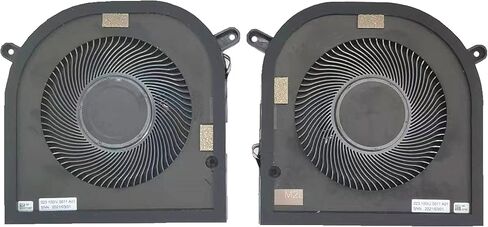QUETTERLEE استبدال جديد وحدة المعالجة المركزية للكمبيوتر المحمول + مروحة تبريد GPU لـ Dell XPS 9700 9710 9720 Precision 5750 5760 5770 Series 0CV6MT 02Y100 0XR6Y C4YVP 0MXF81 0P2FY9 EG50060S1-C500-S9A EG50060S1-C510-S9A مروحة in Saudi Arabia