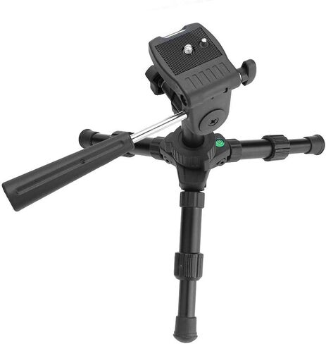 حامل ثلاثي القوائم صغير الحجم قابل للتمدد يوضع على سطح الطاولة مناسب للسفر مع مستويات مزدوجة مناسب لكاميرا نيكون دي اس ال ار in Kuwait