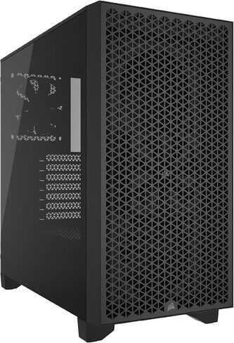 Corsair 3000D Airflow Mid-Tower PC Case – 2X SP120 Elite Fans – Four-Slot GPU Support – Fits up to 8X 120mm Fans – High-Airflow Design – Black in Kuwait