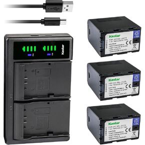 Kastar LTD2 USB Battery Charger Replacement for JVC SSL-JVC50, SSLJVC50, JVC50, SSL-JVC70, SSLJVC70, JVC70, SSL-JVC75, SSLJVC75, JVC75, BN-S8I50, BNS8I50 Battery in Saudi Arabia