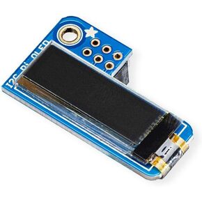 Adafruit [3527 PiOLED - 128x32 Monochrome OLED Add-on for Raspberry Pi in Kuwait
