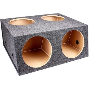 QPower Quad 4 Hole 12 Inch Sealed Divided Speaker Box Subwoofer Enclosure in Saudi Arabia