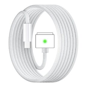 كيبل شحن USB C الى مغناطيسي 3 بقدرة 140 واط من جورد، سلك شاحن ماج 3 متوافق مع ماك بوك برو 2021 M1 برو، ماكس تشيب 14 انش 16 انش، ماك بوك اير 2022 M2، ماك بوك برو 2023 M2 برو، ماكس تشيب 14 انش 16 - 6.6 in Kuwait