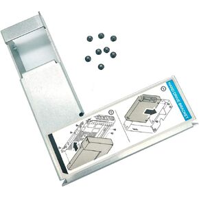 YUNDIAN جديد 2.5 بوصة حامل محول HDD 09W8C4 لخوادم Dell PowerEdge 13th 14th 3.5 بوصة علبة قرص صلب صينية in Kuwait