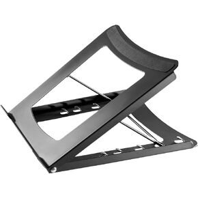 IntekView 10" - 15" Laptop Portable Stand - Folding Collapsible Laptop Stand Raiser Travel Adjustible Foldable Notebook Stand Compatible with Lenovo-MacBook Air-Pro-Dell-HP for 10 11 12 13 14 15 in in Saudi Arabia