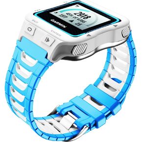 NotoCity Compatible with Garmin Forerunner 920XT Band Soft Silicone Strap for 920XT Replacement Watch Band for Men Women Black-Blue in Saudi Arabia