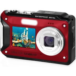Minolta MN60WP 48MP / 4K Ultra HD Dual Screen Waterproof Digital Camera