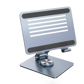 ZJYIGOWL Adjustable Height Tablet Stand, Desktop Holder with Greater Stability,Slip Resistance and Folding Storage for Bigger Sized Phones and Tablets Such as iPad Pro/Air/Mini in Saudi Arabia