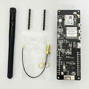 XFCZMG T-Beam V1.1 CH9102F CHIP SX1262 LORA 868/915MHZ ESP32 وحدة لاسلكية بلوتوث GPS NEO-M8N IPEX 18650 حامل بطارية (915MHZ) in Kuwait