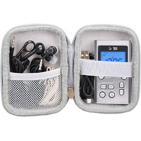 Aproca Hard Carry Travel Case for BTECH MPR-AF1 AM FM Personal Radio/AINOPE 10000mAh Power Bank in Saudi Arabia