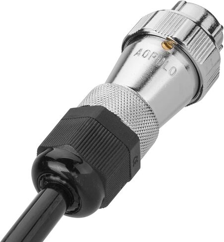 DALLUX Heavy Duty Vehicle Coil Trailer Cable with 2 Channel 4 PIN AV Connector Disconnect Kit for Truck Caravan Motor Home Backup Security Camera Monitor System in Kuwait