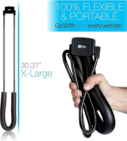 جو ويث حامل تابلت وجوال مغناطيسي، حامل موبايل عالمي، دعامة ليزي للطاولة والسرير ودراجة السيارة، حامل عنق اوزة دوار قابل للتعديل بتصميم مرن وقابل للطي والحمل in Kuwait