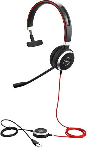سماعة الرأس Jabra Evolve 40 UC Mono السلكية (متجددة) in Saudi Arabia