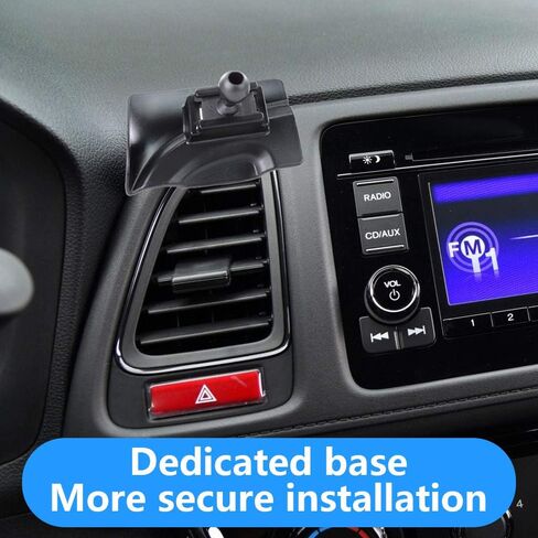 LUNQIN Car Phone Holder for 2016-2022 Honda HRV HR-V [Big Phones with Case Friendly] Auto Accessories Navigation Bracket Interior Decoration Mobile Cellphone Mount in Saudi Arabia