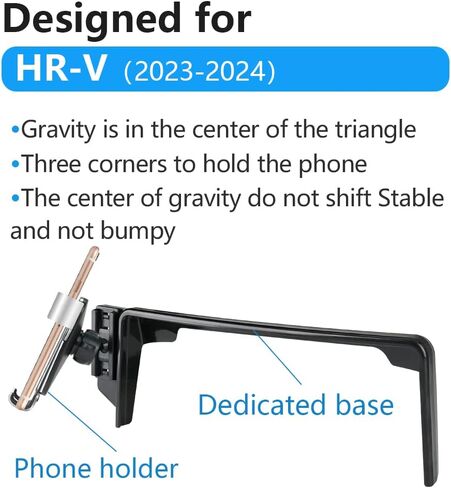 Car Phone Holder for Honda HRV HR-V 2023 2024 2025 2026 2027 Auto Interior Accessories Best Cell Phones Mount Cellphone Mobile Cradle Charging Navigation Bracket Screen Stand Accessory in Kuwait