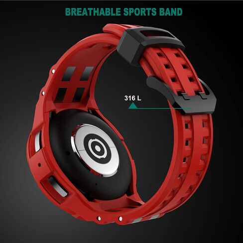 Case Compatible with Samsung Galaxy Watch 5 Pro Band with Case for Galaxy 5 Pro 45mm 2022 Men in Kuwait