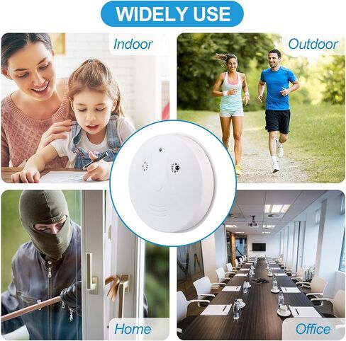 CHSMONB Hidden Camera, 1080P HD Nanny Cam Spy Camera Wireless Mini Video Recorder for Indoor Home Security Monitoring Motion Detection(No WiFi) in Kuwait