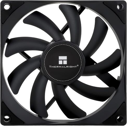 Thermalright TL-9015B مروحة تبريد وحدة المعالجة المركزية 92 مم PC PWM، مروحة تبريد صامتة للكمبيوتر الشخصي، مروحة سوداء للكمبيوتر المكتبي 15 مم، سرعة تصل إلى 2700 دورة في الدقيقة in Kuwait