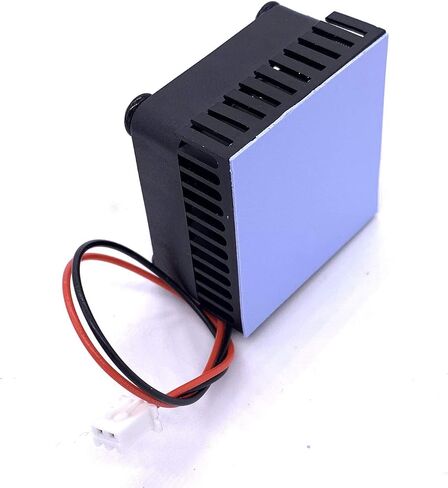 Easycargo 40mm Heatsink Fan 12V Kit, Cooler Heat Sink 40x40mm + 12V Ball Bearing Fan + Thermal Tape + Grill Screw Mounting Kit (1) in Saudi Arabia