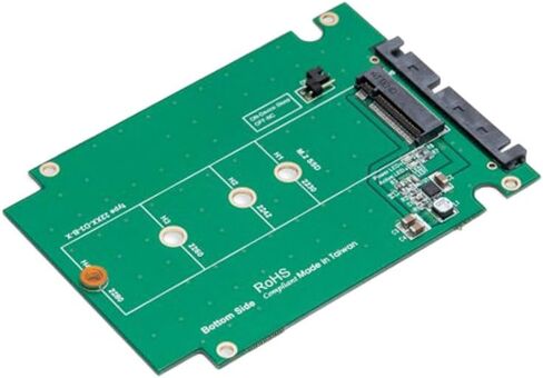 U.2 (SFF-8639) إلى حاوية M.2 M Key NVMe PCIe SSD، M.2 M Key to U.2 Converter 2.5" SY-ADA40112 in Kuwait