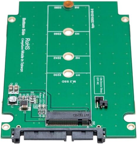 U.2 (SFF-8639) إلى حاوية M.2 M Key NVMe PCIe SSD، M.2 M Key to U.2 Converter 2.5" SY-ADA40112 in Kuwait