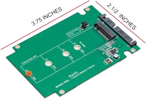 U.2 (SFF-8639) إلى حاوية M.2 M Key NVMe PCIe SSD، M.2 M Key to U.2 Converter 2.5" SY-ADA40112 in Kuwait