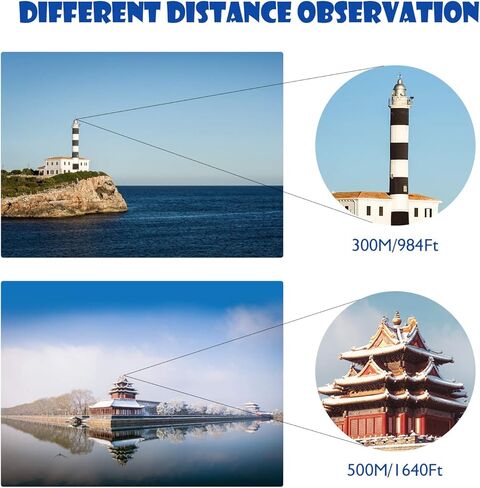 مناظير SkyGenius للأطفال، مناظير صغيرة للأطفال، بصريات حقيقية عالية الدقة مناظير للأطفال الأولاد، منظار صغير مدمج لمشاهدة الطيور والحدث الرياضي في الهواء الطلق - أزرق in Kuwait