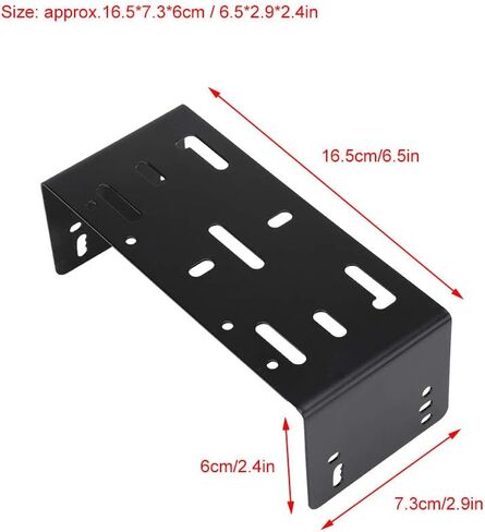 Mounting Bracket, Walkie Talkie Two Way Radio Mounting Brackets and Screws for Kenwood TK7160 TK7160H TK8160, 16.5x7.3x6cm in Saudi Arabia