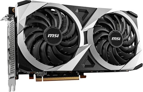 MSI بطاقة رسومات للالعاب راديون RX 6700 XT 192 بت 12GB GDDR6 DP/HDMI مزدوجة توركس 3.0 فري سينك دايركت اكس 12 في ار ريدي (RX 6700 XT MECH 2X 12G) in Saudi Arabia