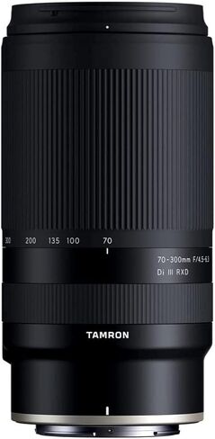 تامرون عدسة 70-300 ملم F/4.5-6.3 Di III RXD لكاميرا نيكون Z-Mount كاملة الاطار وكاميرا APS-C بدون مراة A047 مع شنطة ظهر ديكو جير للتصوير الفوتوغرافي + مجموعة فلتر + برامج وملحقات in Saudi Arabia