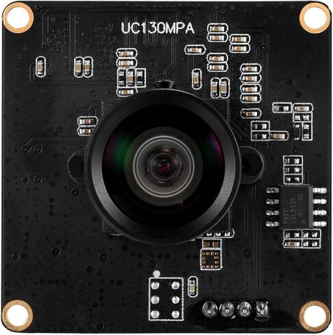 وحدة كاميرا USB 13MP مستشعر IMX214 مع عدسة 3.24 ملم غير مشوهة، تدعم حتى 4192x3104 بكسل @8 اطار في الثانية، متوافقة مع الاشعة فوق البنفسجية، تدعم معظم أنظمة التشغيل، تركيز قابل للتعديل، P/N:UC130MPA_ND in Saudi Arabia